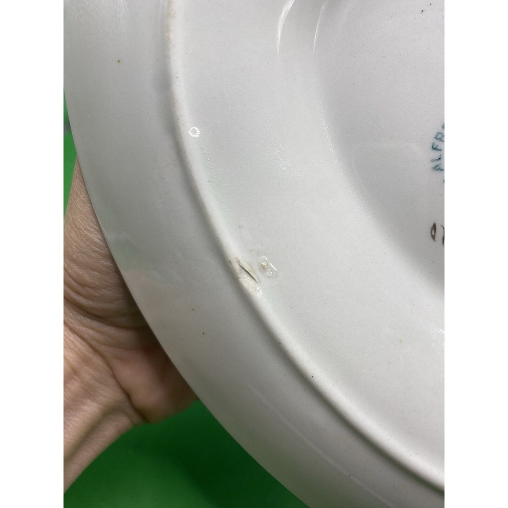 Vtg Alfred Meakin England Gravy Boat W/Underplate Blue Ivory Floral - Picture 9 of 14